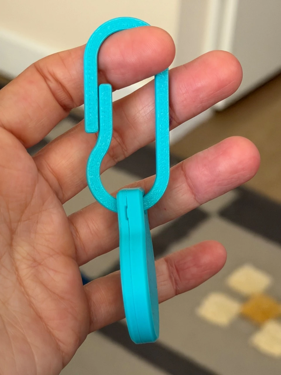 Célula de suporte AirTag com mosquetão – photo 4